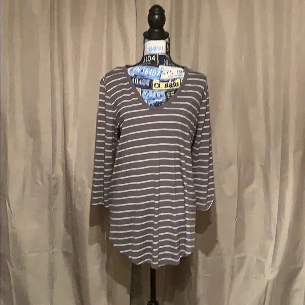 a.n.a 3/4 sleeve tunic